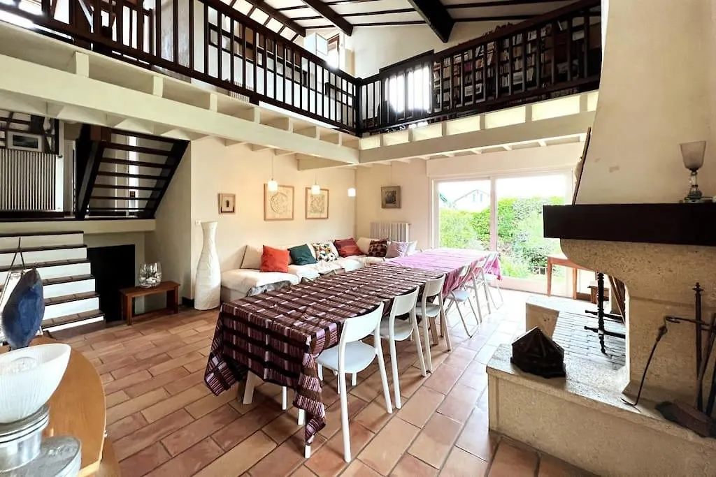 Villa Maison Basque - Vue Ocean - 10 Pers - Plage Bidart